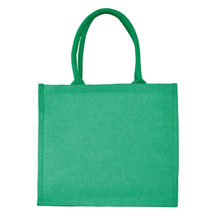 ecojutebags - Wholesale Grocery/shopping bag - Ecojute Juco Tote Bags – 4-Pack Durable 14"x16"x6"21