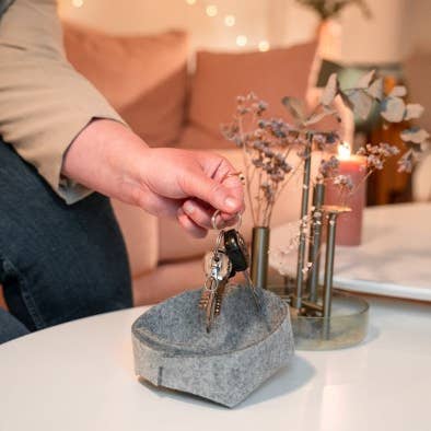 Grey Biru pocket emptyer for wholesale on Faire2