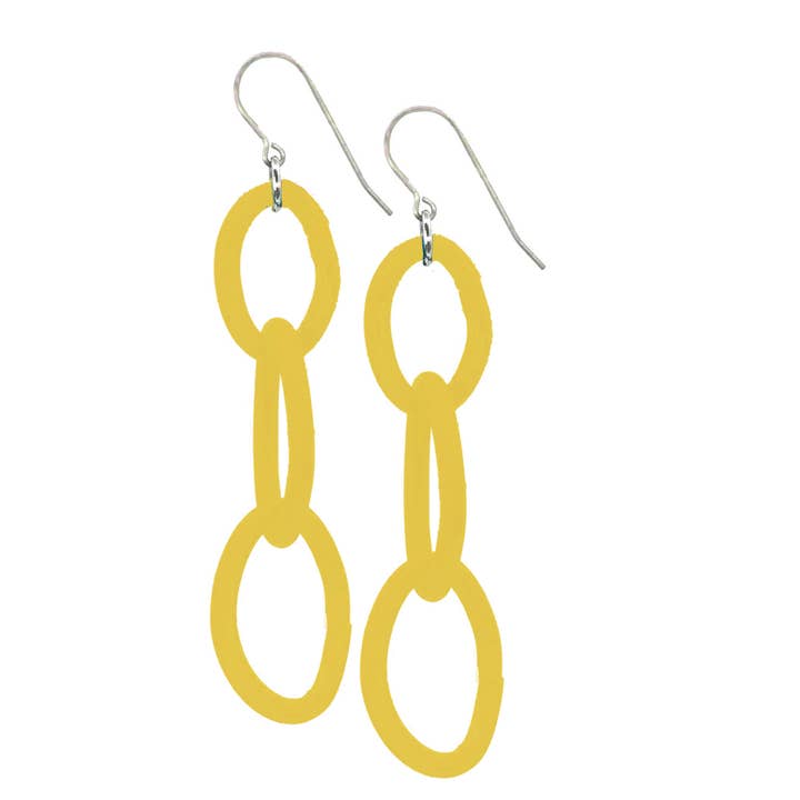 Frank Ideas - Wholesale Dangle earrings - designer CHAIN earrings, arthouse fashion, modern2