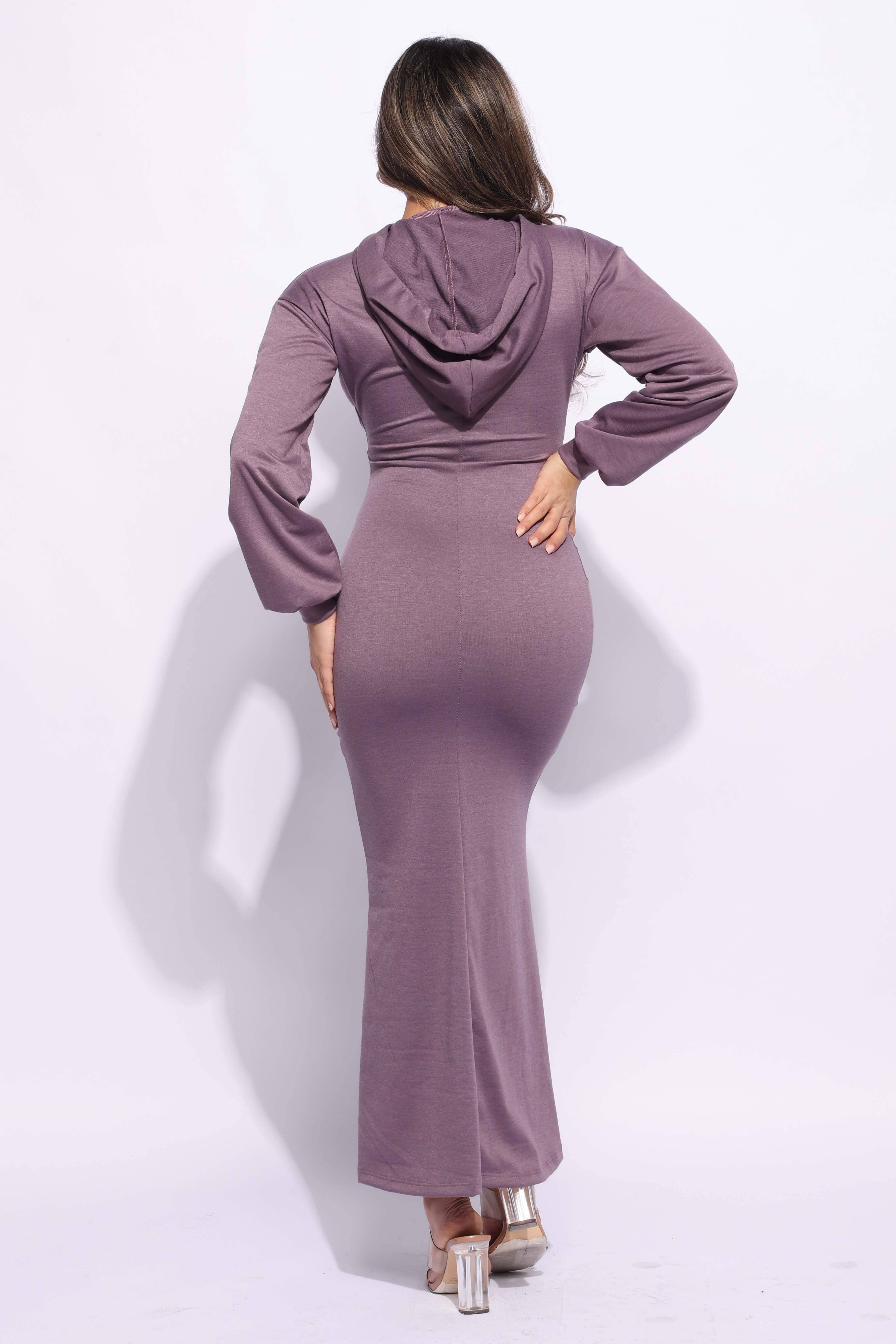 K Too – wholesale Dress – Women's – Hoodie maxi dress9