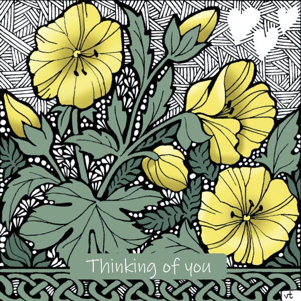 Yellow Geranium Ik denk aan jou voor wholesale door Alff a Bet Design