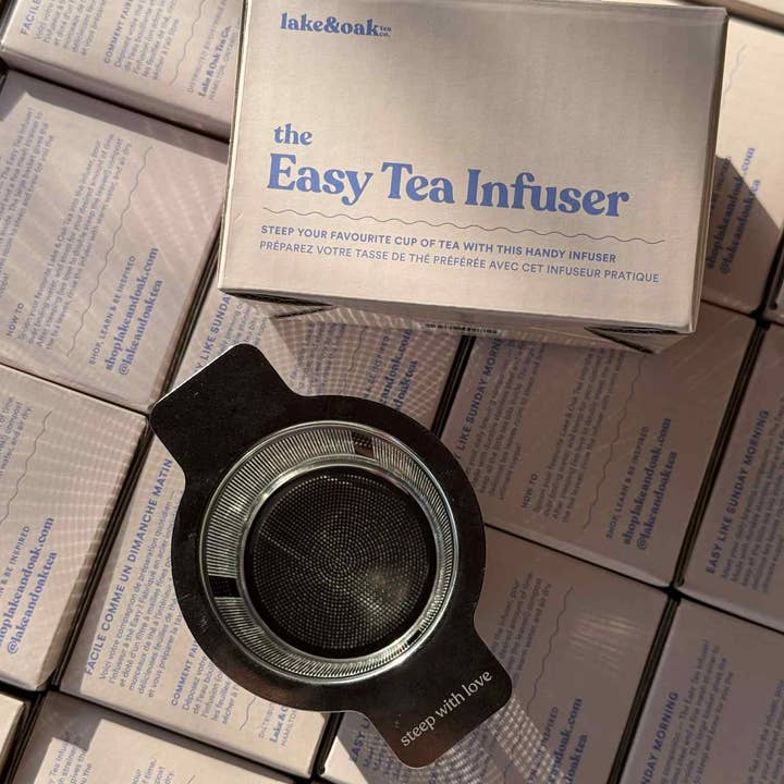 Lake & Oak Tea Co. - Wholesale Tea Strainer/Infuser - The Easy Tea Strainer