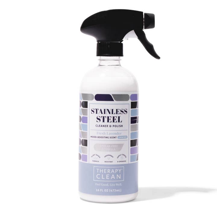 16 oz. Stainless Steel Cleaner & Polish for wholesale by Therapy Clean