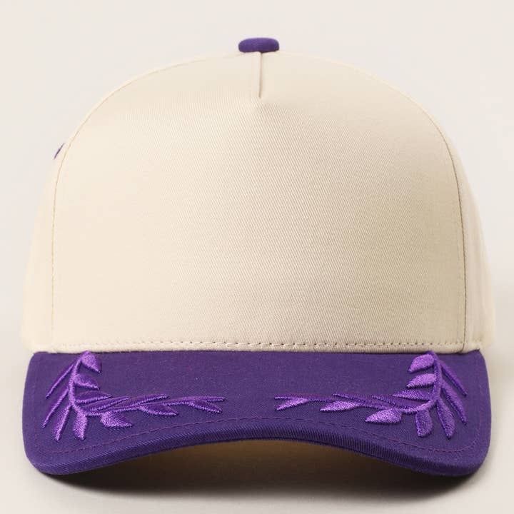 Fashion City - Wholesale Trucker Hat - Unisex - Custom Embroidery Two Tone Canvas Cotton Bay Leaf TruckerHat10
