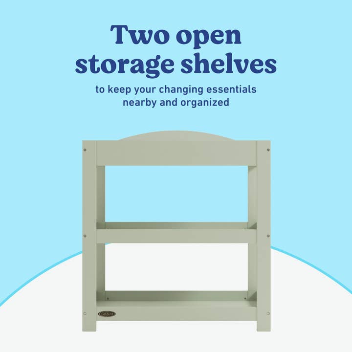 Storkcraft - Wholesale Changing Mat/Pad - Baby - Graco® Customizable Changing Table with Water-Resistant Changing Pad89