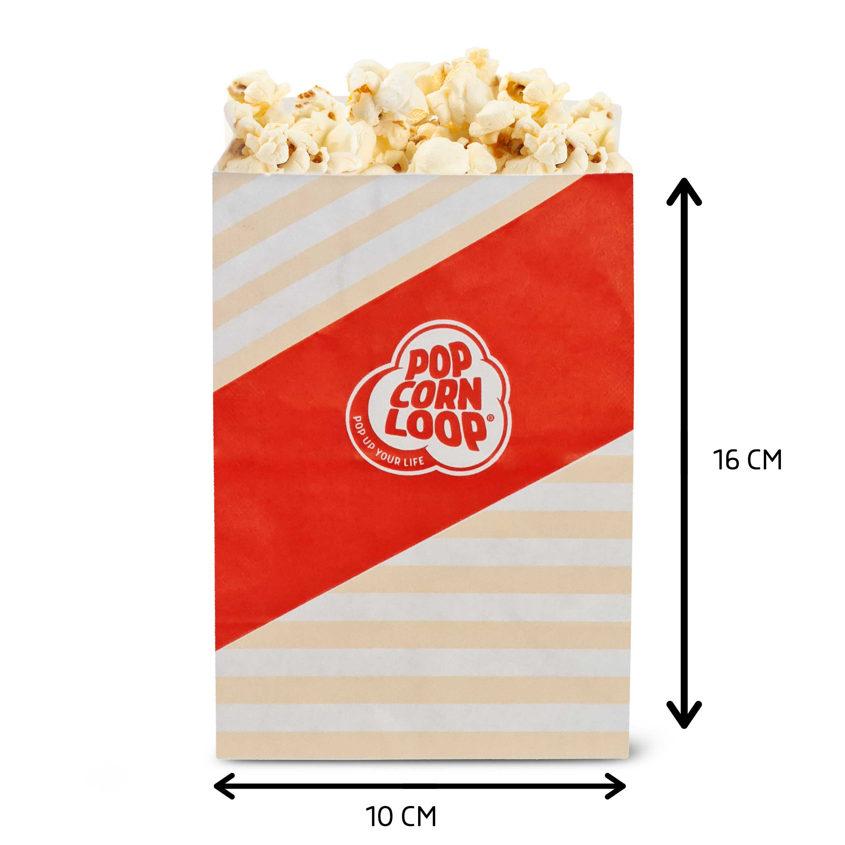Popcornloop - Vente Pop-corn - Sac à pop-corn Popcornloop Cinema Sweet d'environ 50 litres (2 kg), dont 40 sacs à pop-corn6