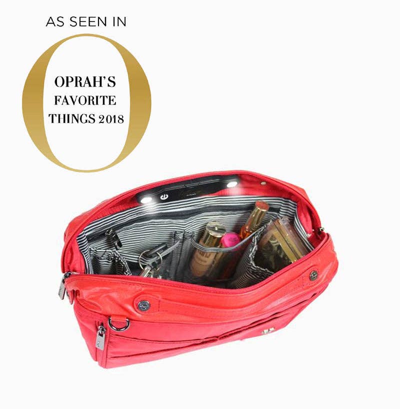 PurseN (new) – wholesale Påse - Dam – Oprahs favorit LittBag-organisatör - Röd/Randig2