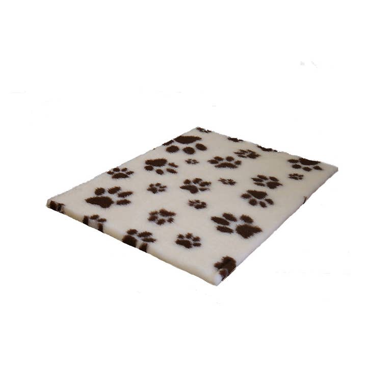 Kozee Pet (Vetfleece) – wholesale Pet blanket – Cat/dog – Vetfleece Non-Slip Multi Paw Pattern1
