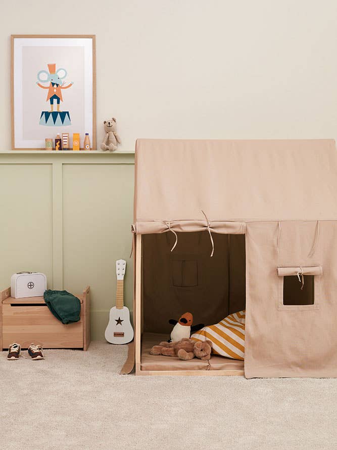 Play house tent beige for wholesale by Kids Concept