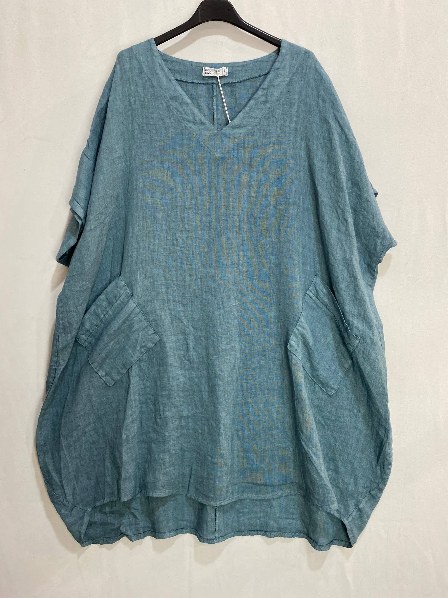 la maison des fibres naturelles - Wholesale Tunic - Women's - Tunic 62804 100% linen made in Italy45