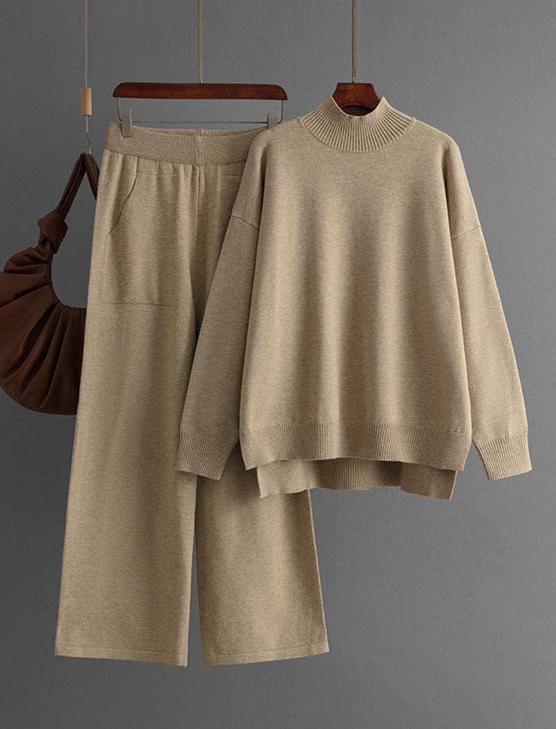 safistyle - Wholesale Lounge Set - Women's - Knitted Top and Pants Set19