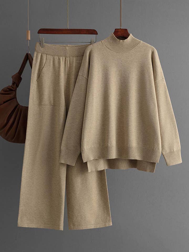 safistyle - Wholesale Lounge Set - Women's - Knitted Top and Pants Set19