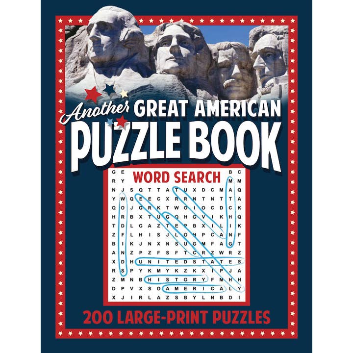 Applewood Books - Wholesale Puzzle - Adult - Another Great American Puzzle Book (200 Puzzles)