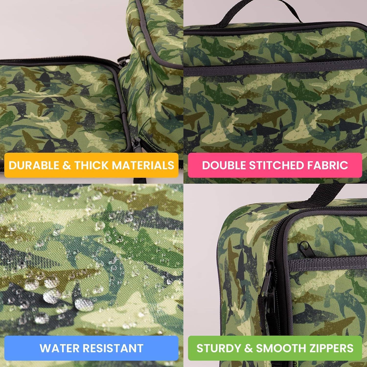 Zulay Kitchen - Wholesale Lunch Bag/Box - Kids - Insulated Lunch Bag With Spacious Compartment21