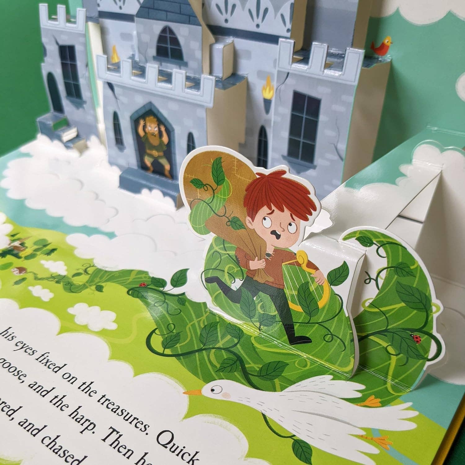 Robert Frederick Ltd – wholesale Early reader book (6–8) – Jack And The Beanstalk - Children’s Fairy Tale Pop-Up Book2