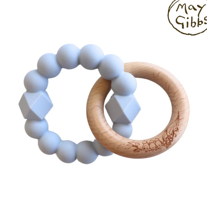 Jellystone Designs - Wholesale Teether (not clip-on) – Baby - May Gibbs Moon Teether1