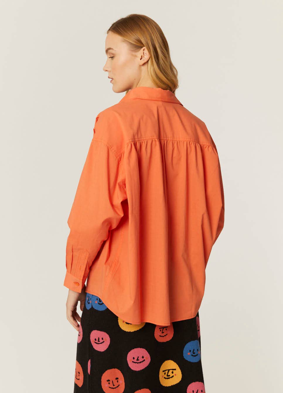 Pepaloves - Wholesale Button Down Shirt - Women's - CAMISA OVERSIZE MELOCOTON3