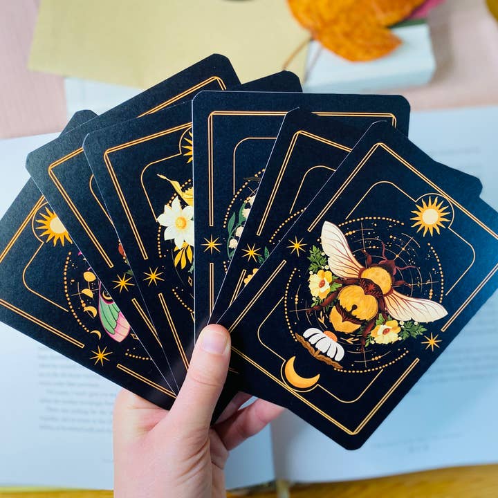 Split Moon Studios - Wholesale Art Print - A Set of Insect Art Prints - A6 Post Card Size - Artprint9