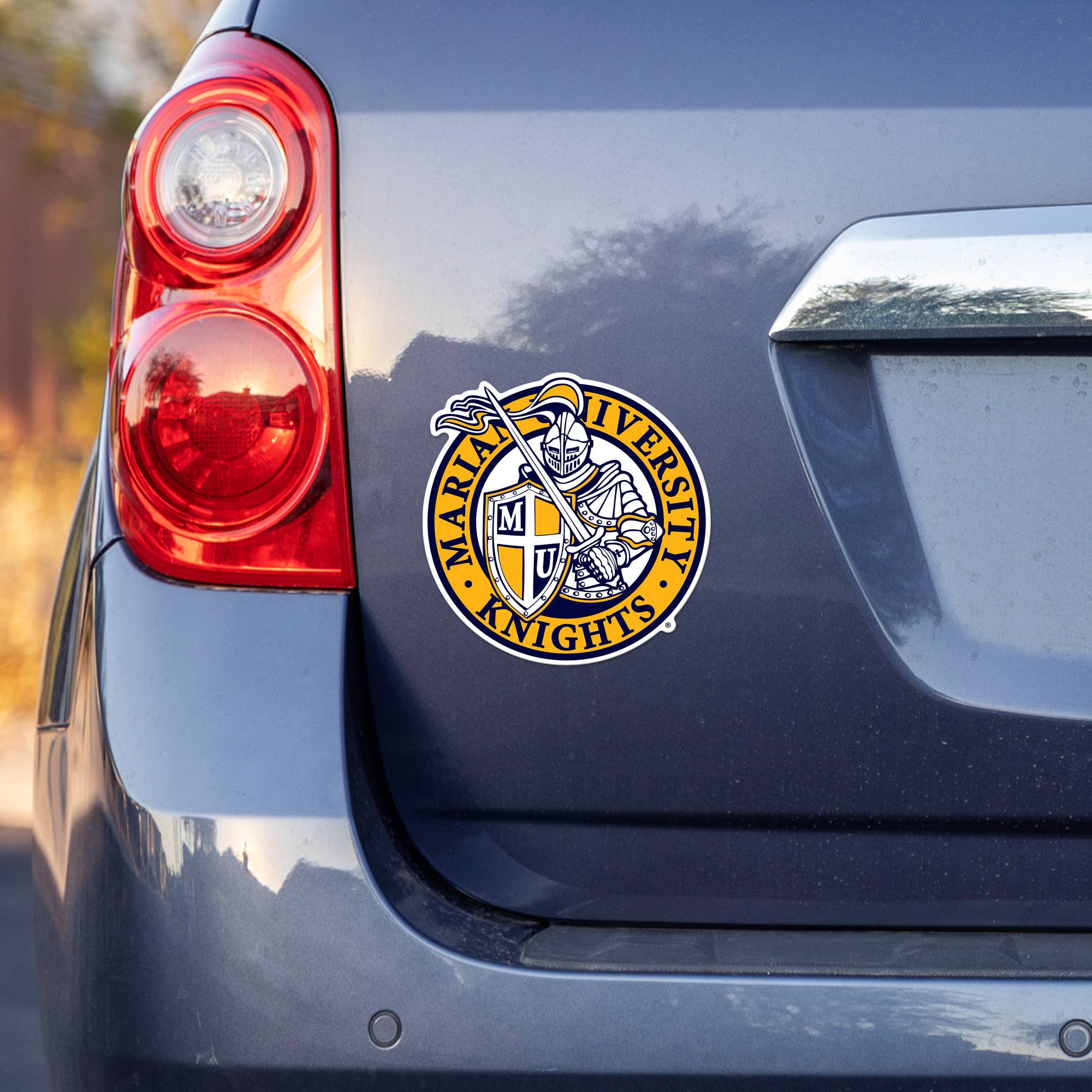 Rico Industries - Wholesale Car Decorative Charm - Unisex - NCAA  Marian Knights  Medium Die Cut Decal1