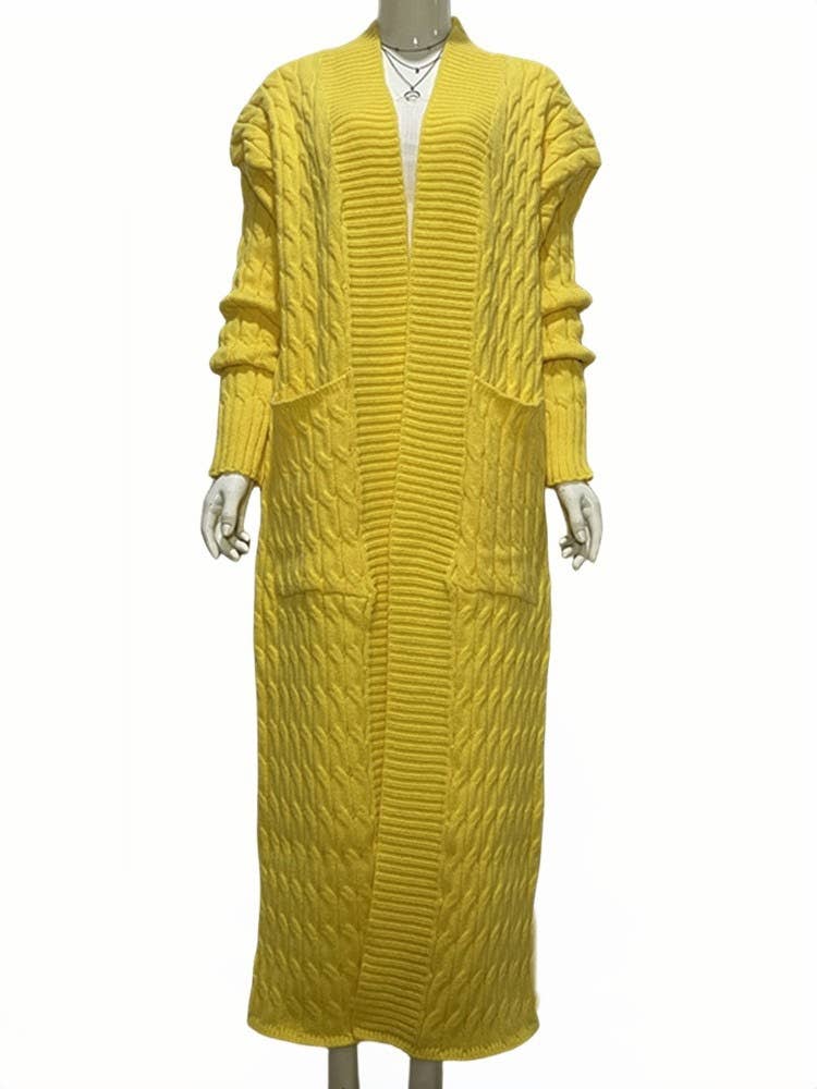 Productseeker - Wholesale Coat - Women's - CT037 Cozy Plus Size Long Knit Sweater Coat19