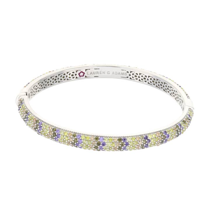 Glamour Pave .925 Bangle for wholesale by Lauren G Adams