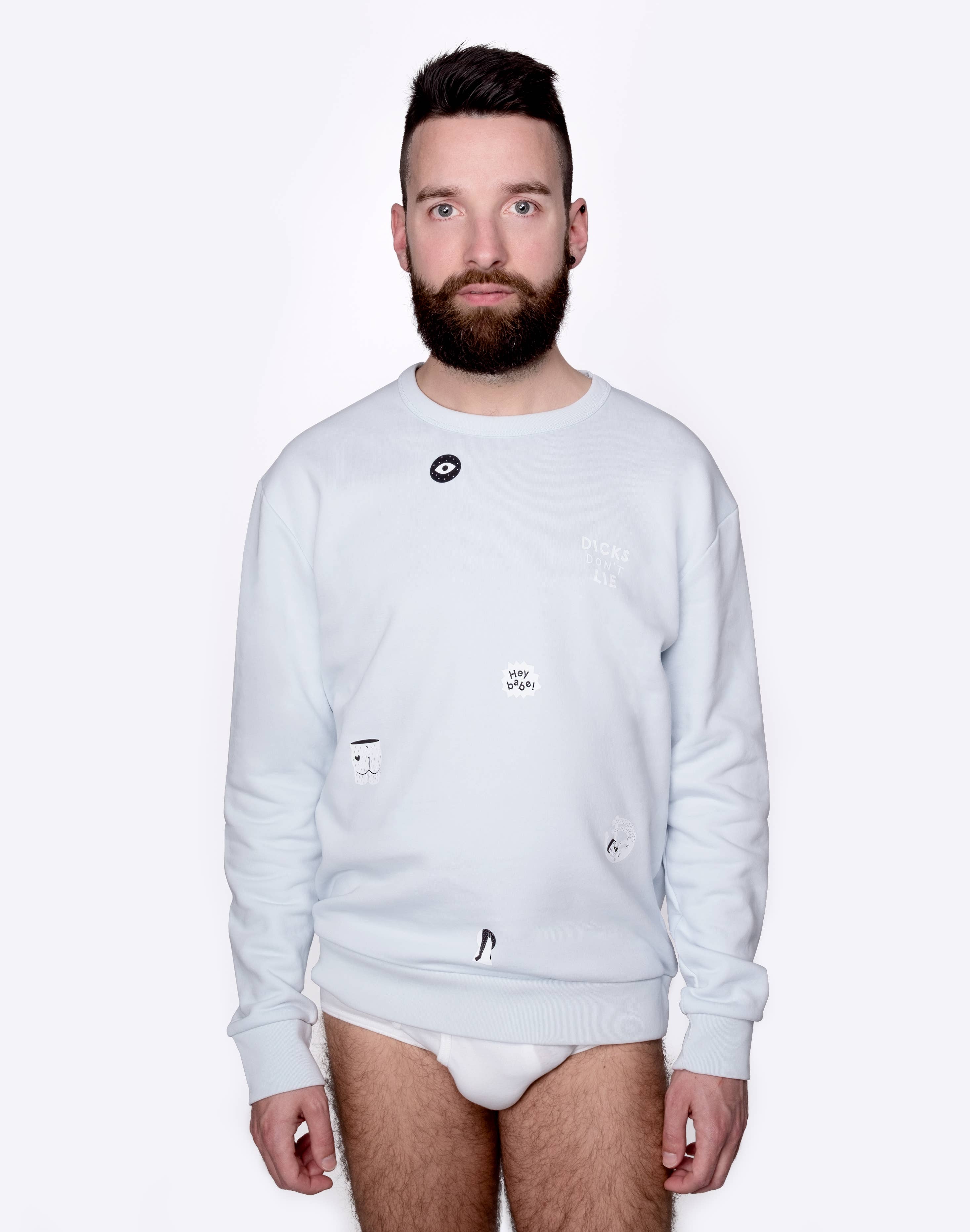 Dicks Don't Lie - Wholesale Graphic Sweatshirt - Unisex - Sweatshirt - Hey Babe6