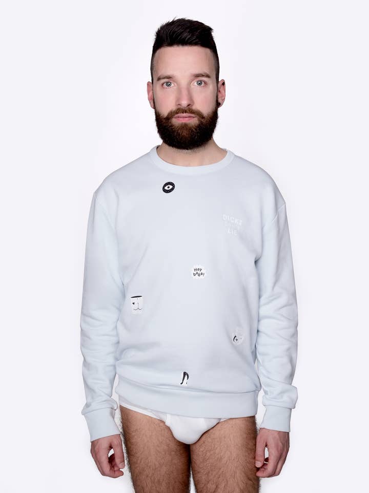 Dicks Don't Lie - Wholesale Graphic Sweatshirt - Unisex - Sweatshirt - Hey Babe6