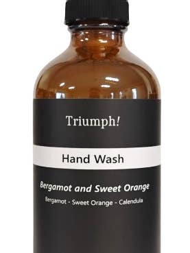 Luxurious Hand Wash - Bergamot & Sweet Orange 8 Oz. for wholesale by Triumph! Skincare