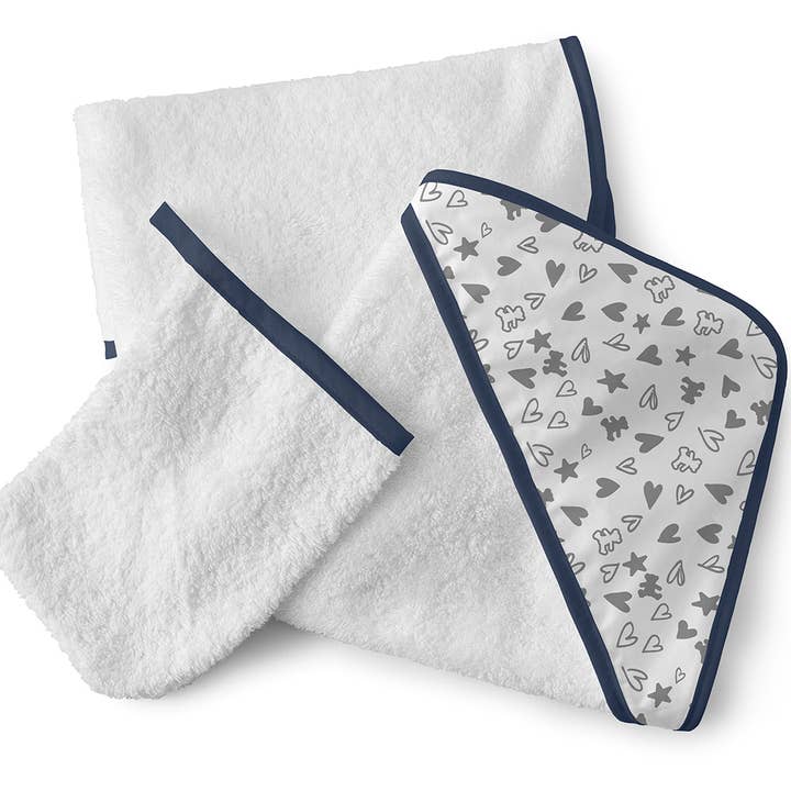 CAPE DE BAIN+HOMME 75x75 ALLOVER COUR NAVY pour la vente par S&P NEWBORN, S.L. (Lulu)