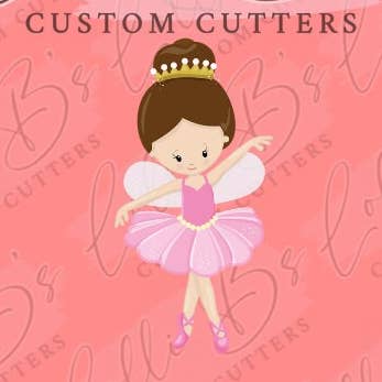 Emporte-pièce Ballerina Girl pour la vente par Lolli B Custom Cutters