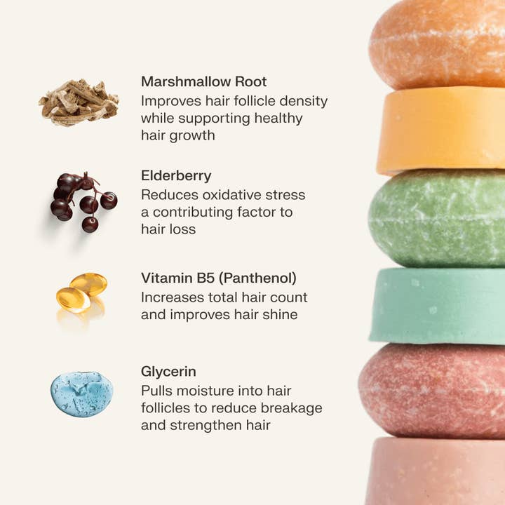 The Earthling Co. - Wholesale Shampoo Puck/Solid Shampoo - Shampoo Bar For Hair Strengthening