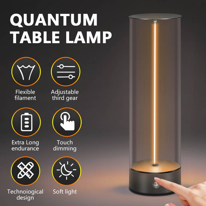 GulleeGadgets - Wholesale Accent/desk lamp - Portable LED Magnetic Desk Lamp – 3-Level Touch Dimmable0