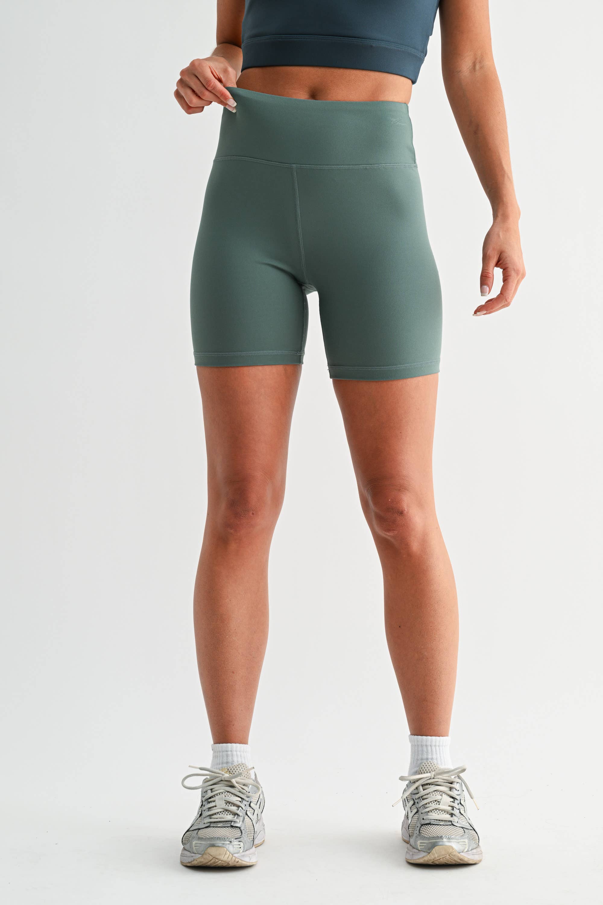 Mono B - Wholesale Athletic Shorts - Women's - Newport FlexForm Biker Shorts5