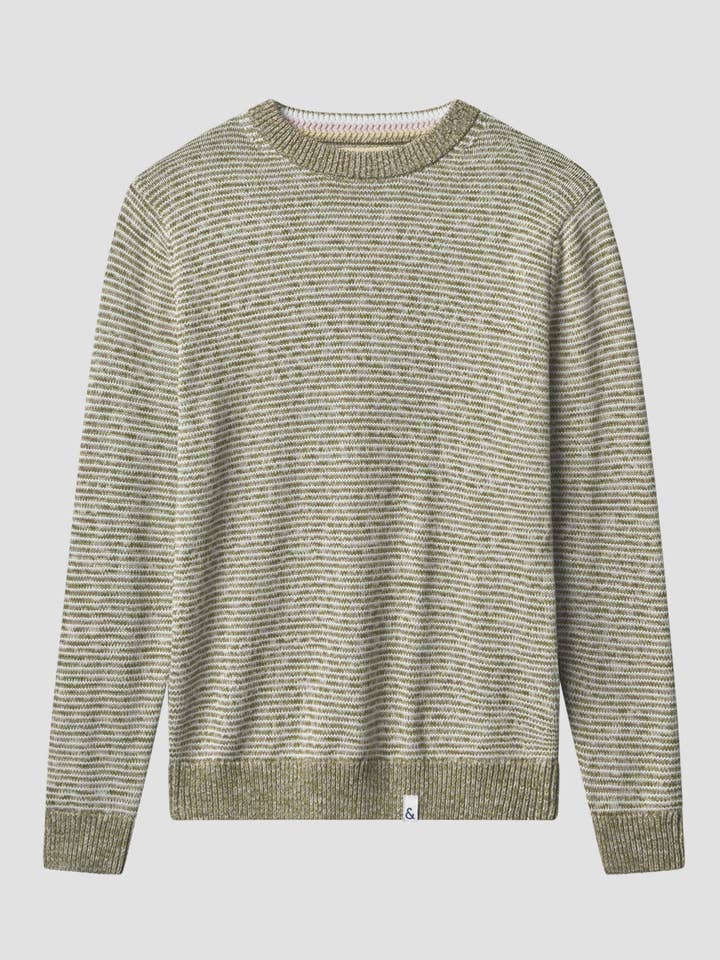 Mouliné Trui voor wholesale door COLOURS & SONS