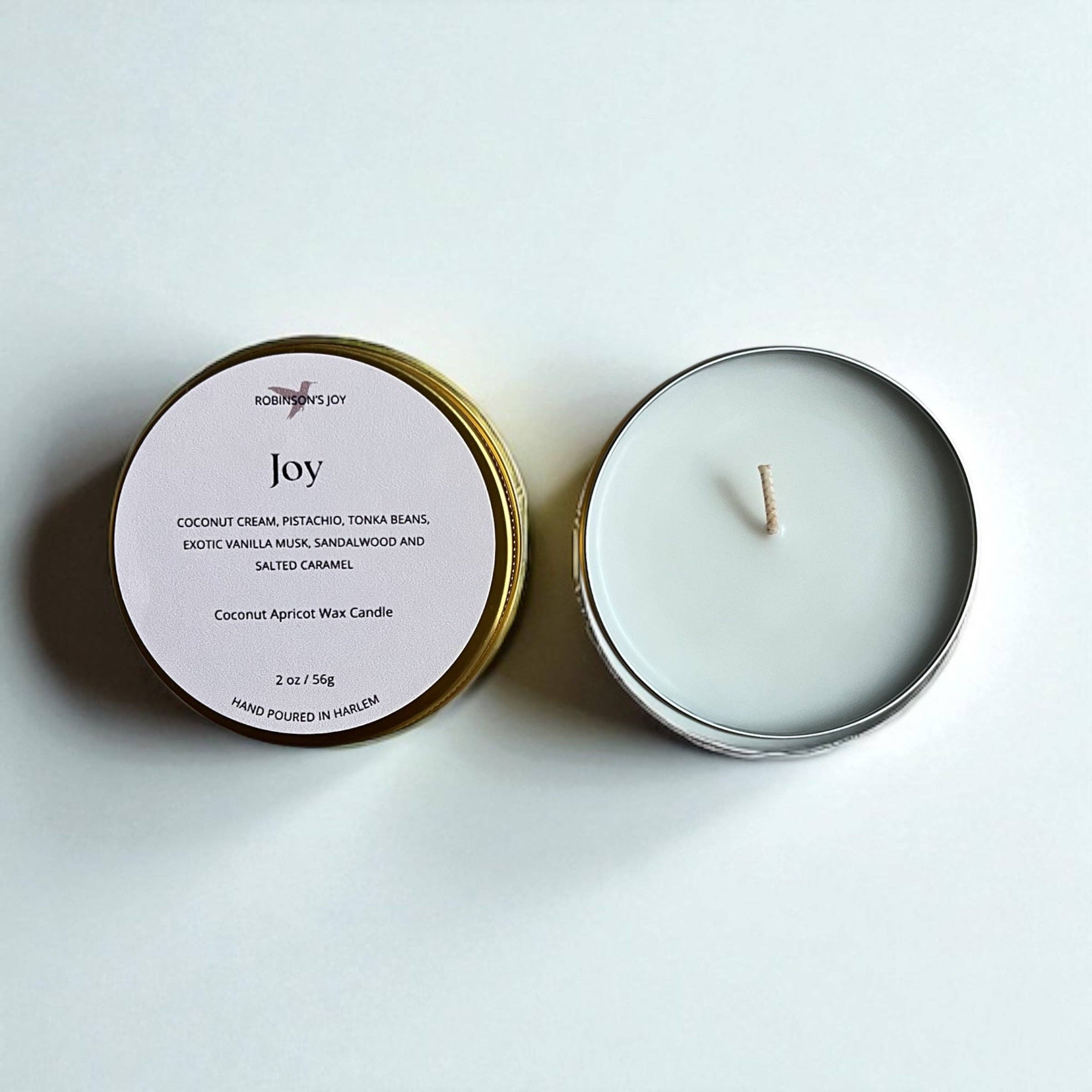 ROBINSON'S JOY - Wholesale Travel candles - Joy 2oz Candle- Signature Collection1