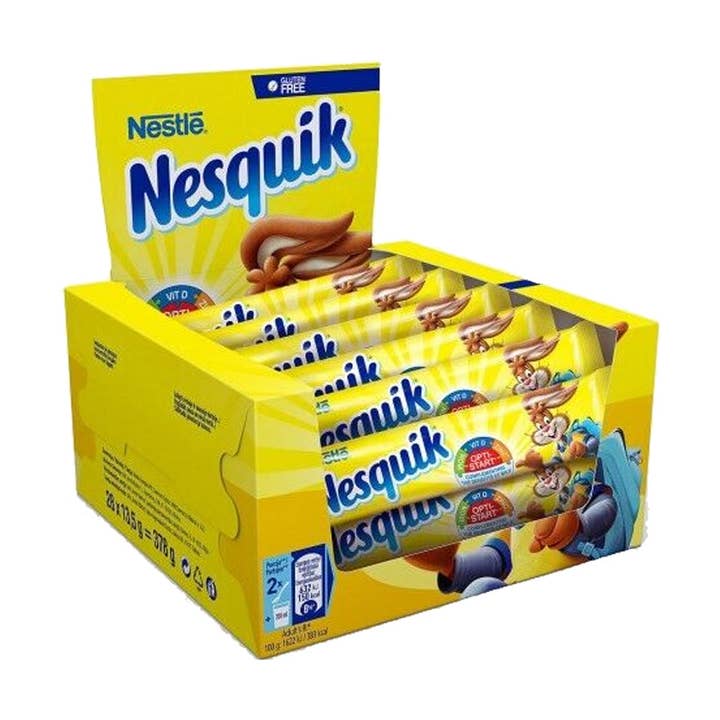 Pops Distro Inc - Wholesale Chocolate bar - Nesquik Chocolate Wafer Bars (28g) (24ct)0