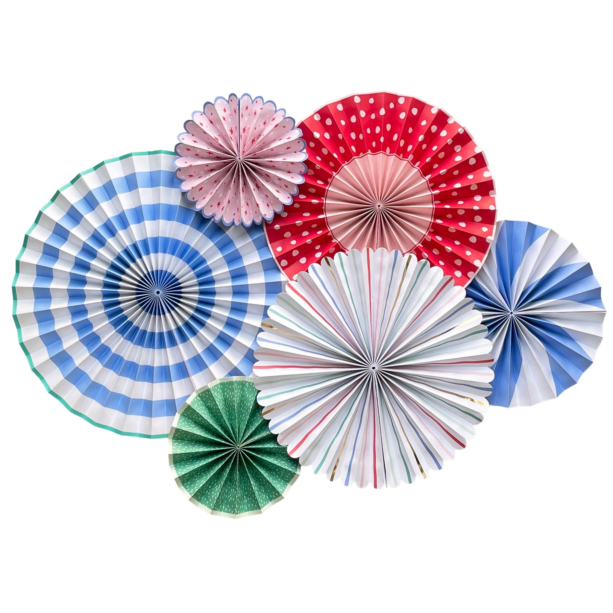 My Mind’s Eye - Wholesale Party/Paper Folding Fan - OPB801 - Oui Party Birthday Party Fans1