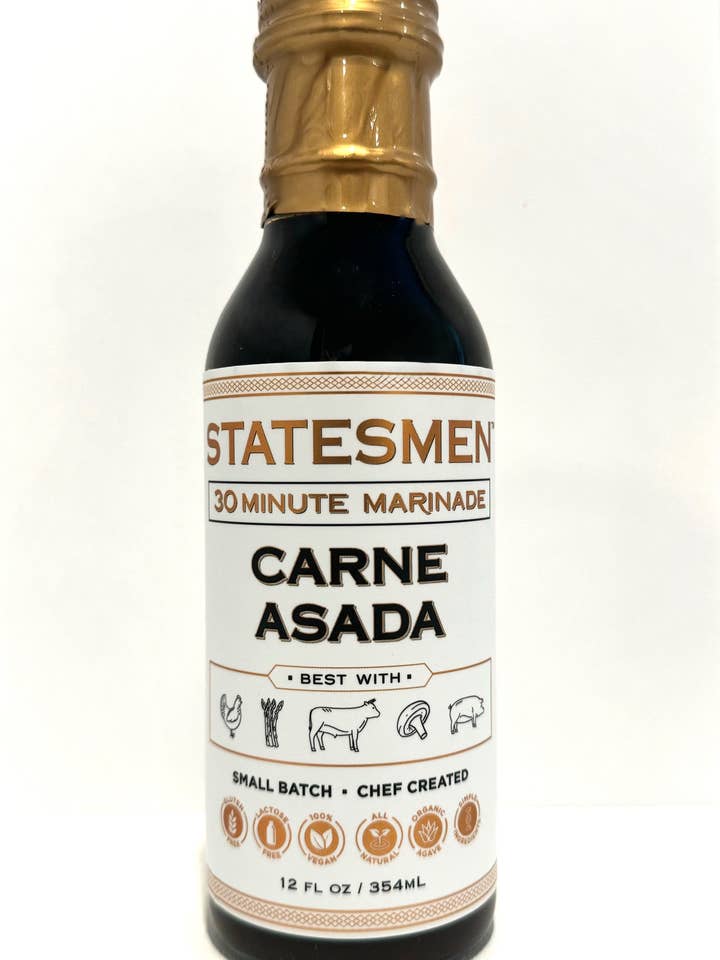 CARNE ASADA 12OZ for wholesale by Statesmen Marinades