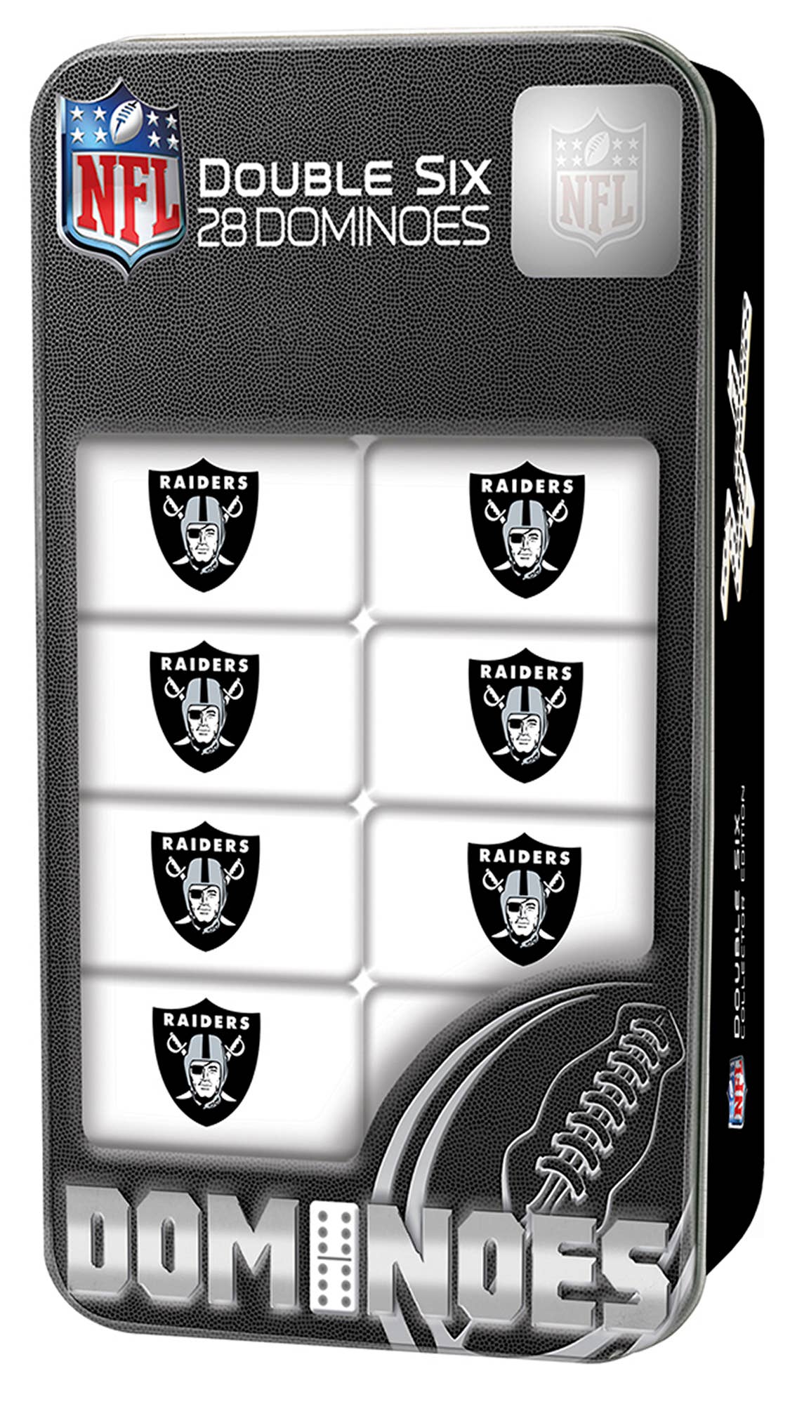 Masterpieces Puzzles - Wholesale Dominoes - Las Vegas Raiders Dominoes0