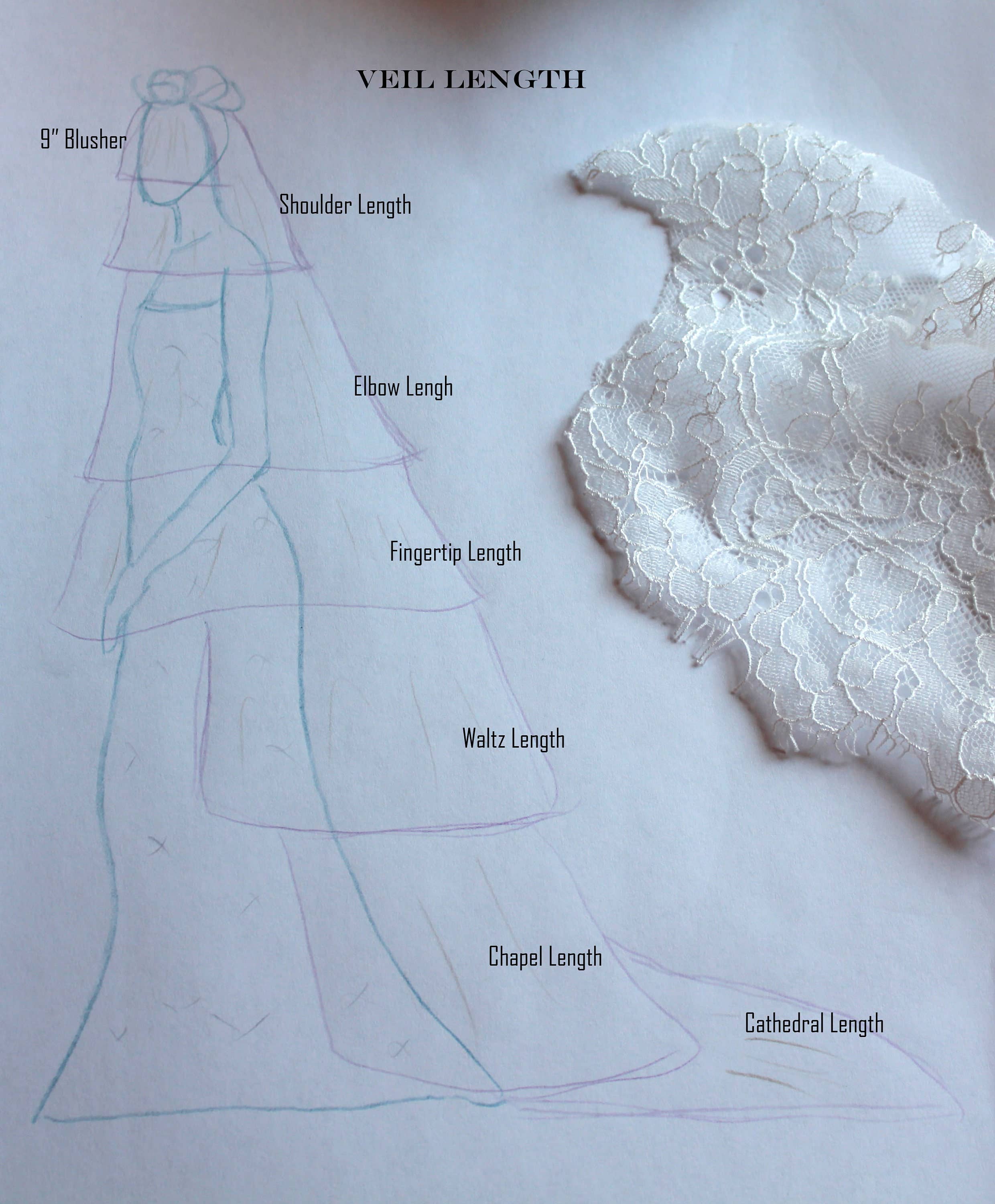 Rose Red Bridal - Vendita all'ingrosso Velo - Donna - Velo da sposa boho drappeggiato con perle//morbido velo in tulle inglese Wi6