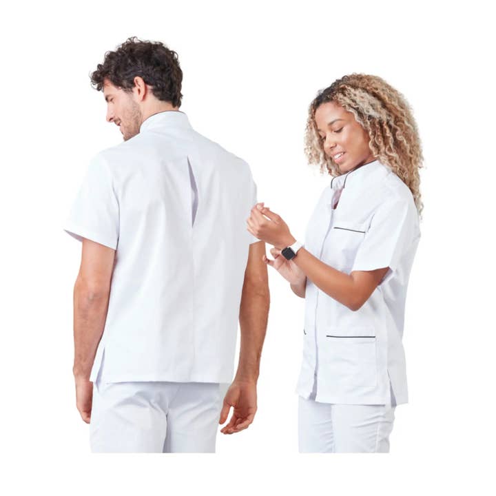 My Podologie - Wholesale Button Down Shirt - Unisex - Artemis - Short Sleeve Blouse - Unisex - 73 cm - Phirejo2