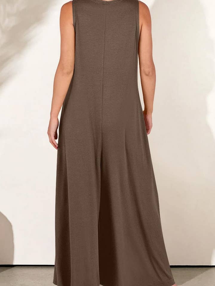 NINEXIS - Wholesale Jumpsuit - Women's - CWSJS0719_SOLID COLOR CASUAL LOOSE POCKET JUMPSUIT14