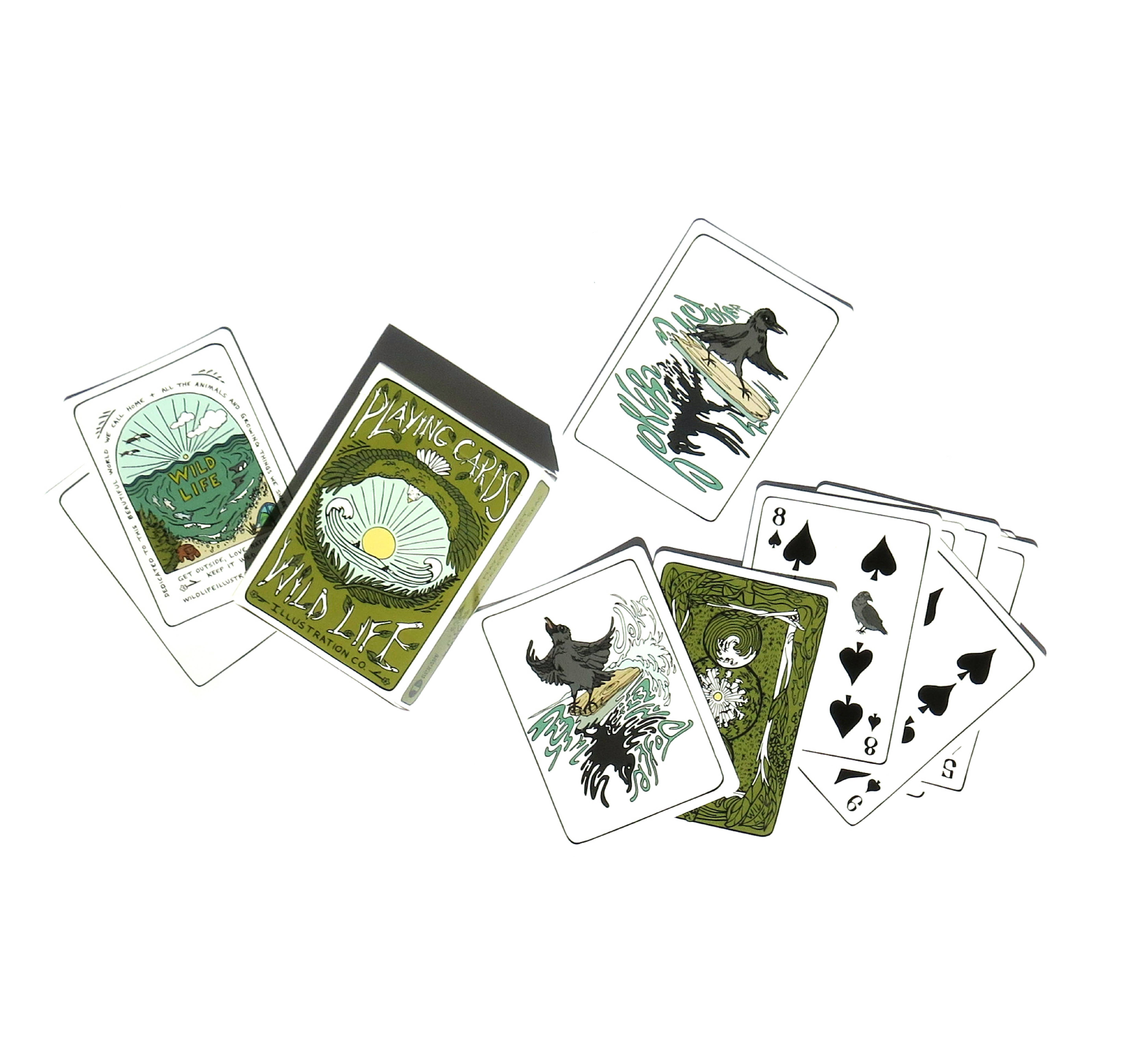 Wild Life Illustration Co. - Vendita all'ingrosso Carte da gioco - Carte da gioco Wild Life