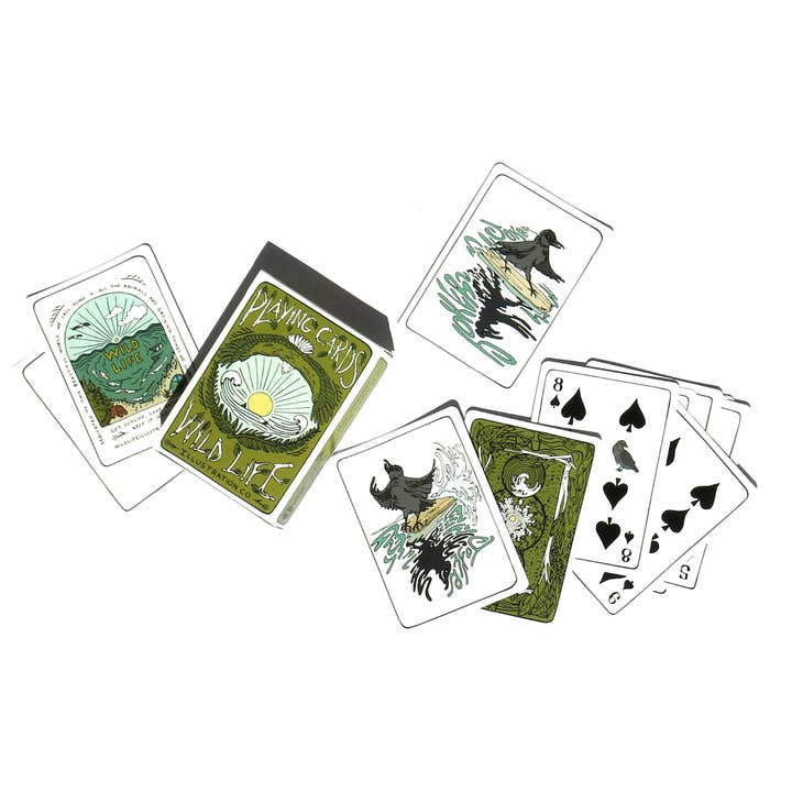 Wild Life Illustration Co. - Wholesale Playing Cards - Wild Life Playing Cards