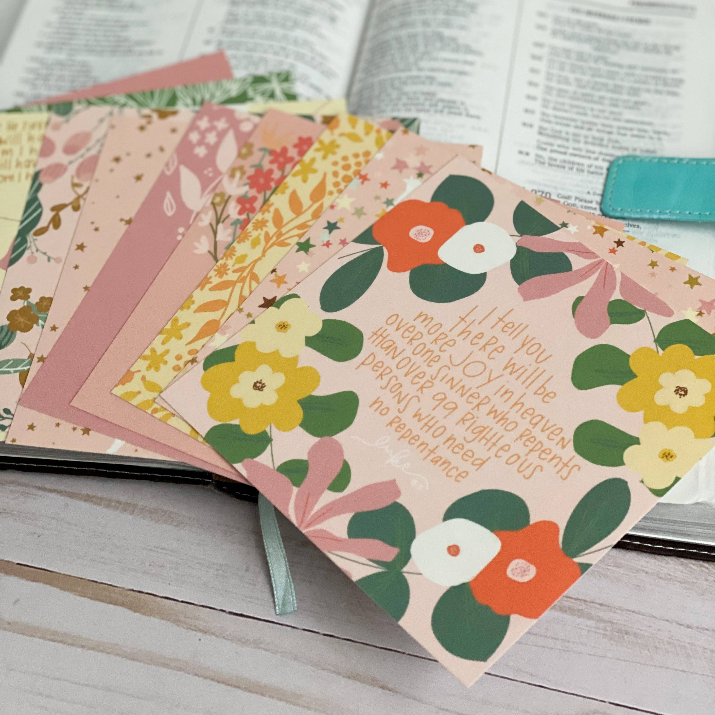 swaygirls – Cartão religioso por atacado – Cartões de escritura | Cartões de oração | Memorização da Bíblia1