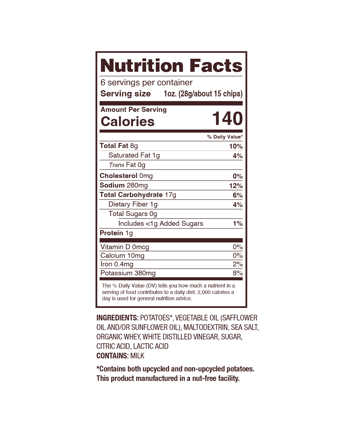 Uglies Kettle Chips - Wholesale Chips - Uglies 6oz Salt & Vinegar Kettle Cooked Potato Chips2