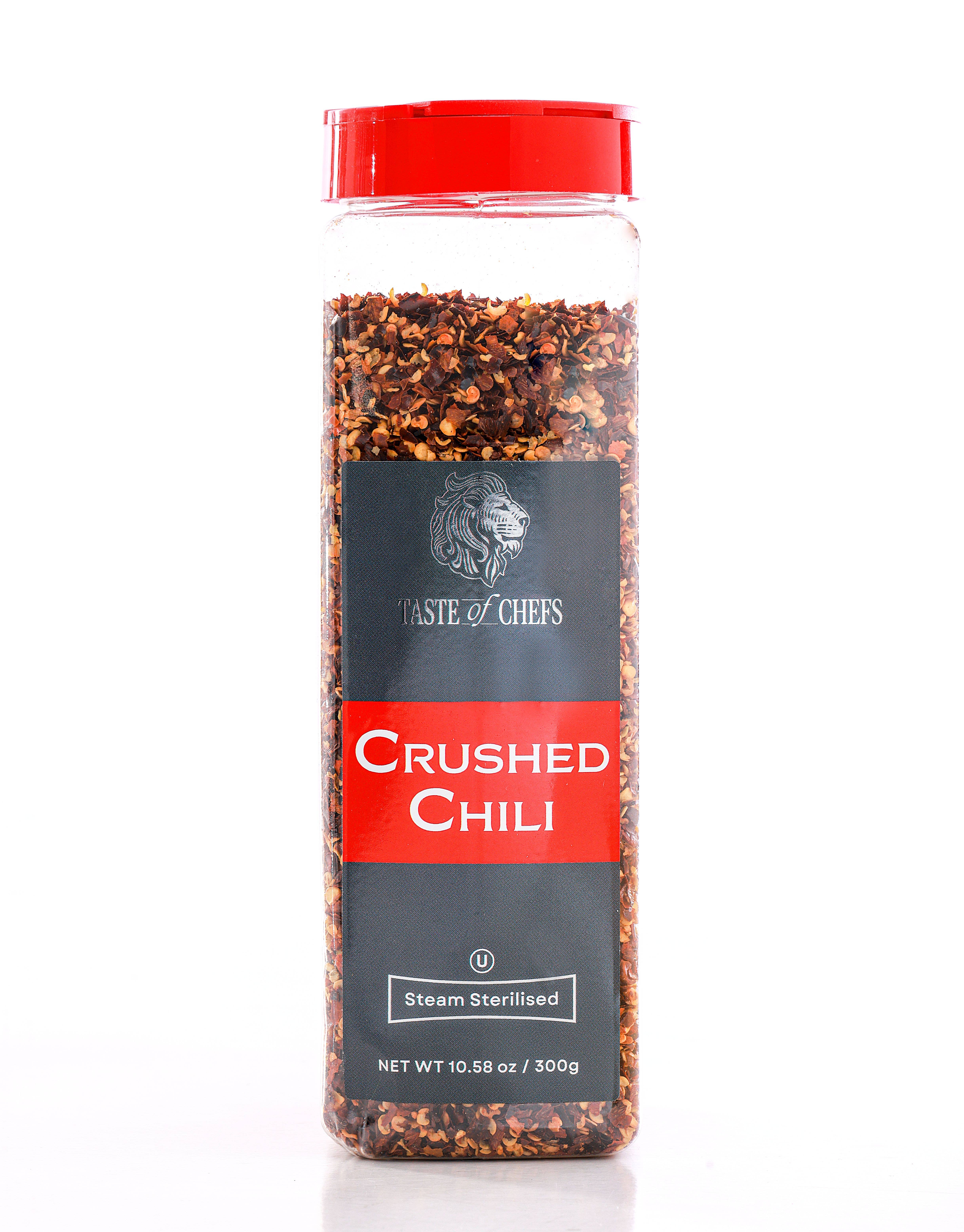 Taste of Chefs - Wholesale Dried Spice - Crushed chili 10.6oz1