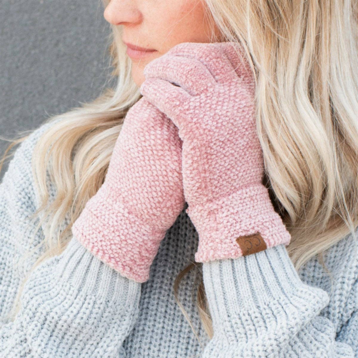 Truly Contagious - Wholesale Gloves - Women's - CC Chenille Touchscreen Glove ( G-9016 )14