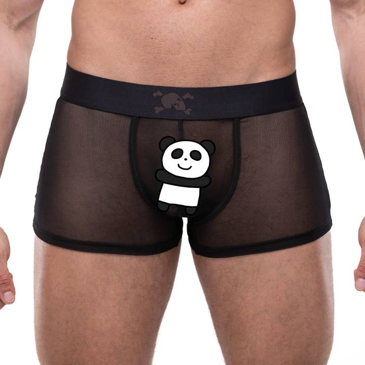 Just The Bones Sheer Trunk Black for wholesale by Skull & Bones