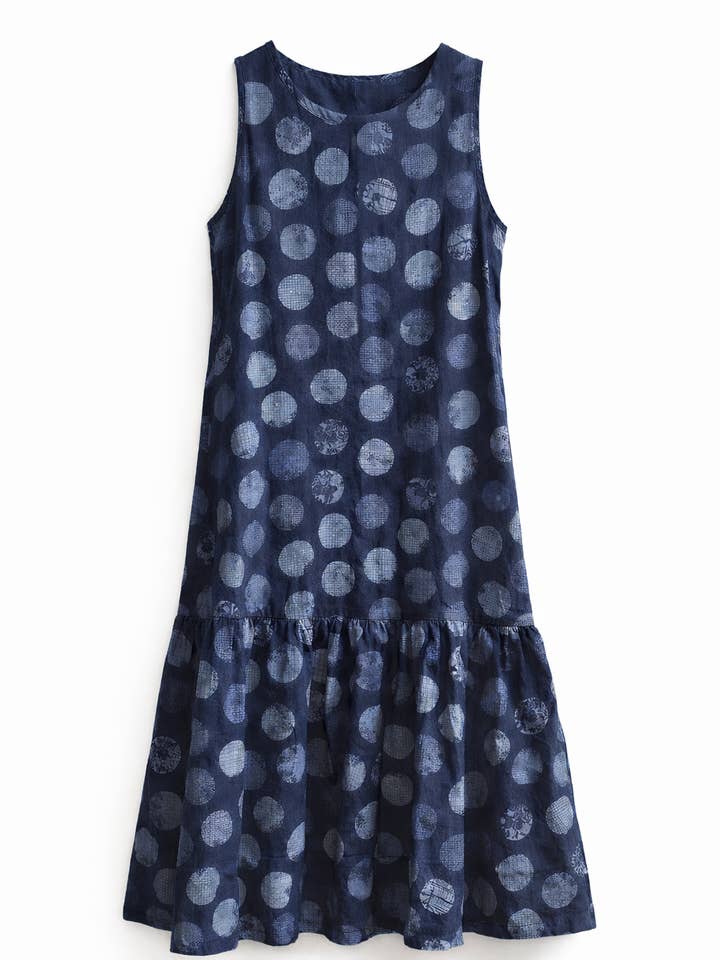 Patterned maxi dress2 for wholesale by Belle Waera